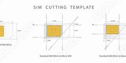 Image result for Sim Card Template for Cutting