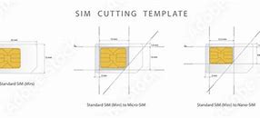 Image result for Mini Card to Nano Sim Template