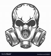 Image result for Skull with Gas Mask