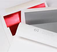 Image result for White Envelopes with Gold Foil