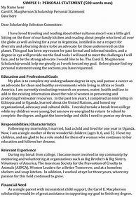 Image result for Personal Statement First Generation