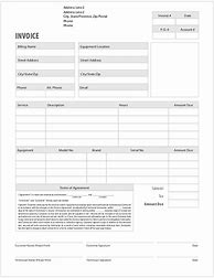 Image result for Free HVAC Invoice Print Out