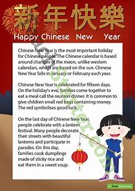 Image result for Chinese New Year Traditions Poster