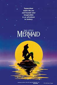 Image result for The Little Mermaid 1990 Trade Print Ad