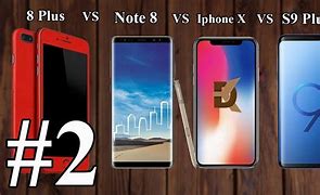 Image result for iPhone X Samsung S9 Comparison