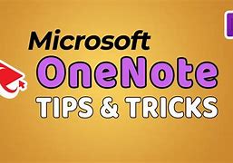 Image result for Microsoft OneNote Tips and Tricks