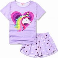 Image result for Girls Size 4 Unicorn Pajamas