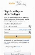 Image result for Amazon KDP Account|Login