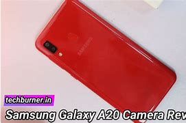 Image result for Samsung A20 Cam