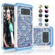 Image result for Samsung Galaxy S8 Case Galaxy S8 Cute Case Njjex Deep Blue
