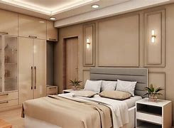 Image result for Modern Beige Bedroom Ideas with TV
