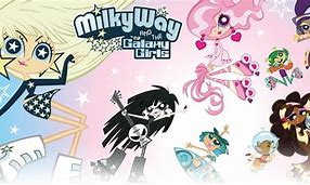 Image result for Milky Way and the Galaxy Girls Telephone Shopping