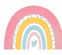Image result for Pastel Rainbow Clip Art Minimalist