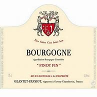 Image result for Geantet Pansiot Bourgogne Pinot Fin