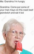 Image result for Mayonnaise Grandma Meme