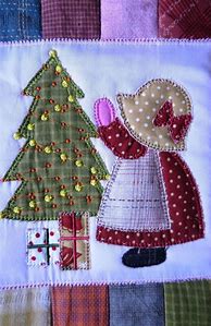 Image result for Christmas Sunbonnet Sue Quilt Patterns