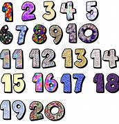 Image result for Free Fancy Numbers Clip Art