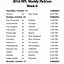 Image result for Printable Betting Sheets NFL Week 8