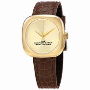 Image result for Marc Jacobs the Cushion Watch Champange