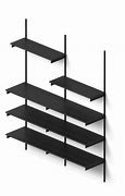 Image result for Lowe's Wall Mounted Adjustable Shelving