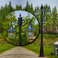 Image result for Outdoor Lamp Post Lights
