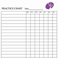 Image result for Violin Schedule Printable