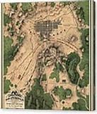 Image result for Map of Gettysburg Pennsylvania