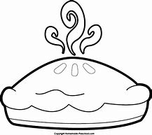 Image result for Apple Pie Clip Art Black and White