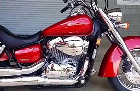 Image result for Honda 750 Shadow Red White Blue