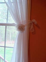 Image result for Tie Backs for Sheer Curtains