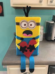 Image result for A Shoe Box Valentine of a Minion