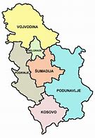 Image result for Kosovo and Serbia On World Map