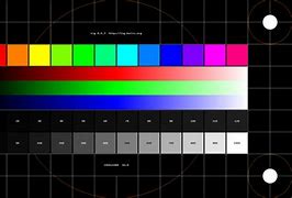 Image result for Color TV Test Pattern