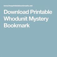 Image result for Outline of Hallmark Mystery