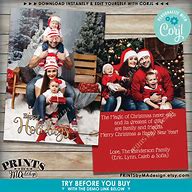 Image result for 5X7 Christmas Card Graphic