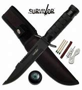 Image result for Survival Knife with Compass