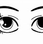 Image result for Fully White Eyes Cartoon