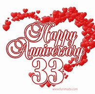 Image result for Happy 33rd Anniversary