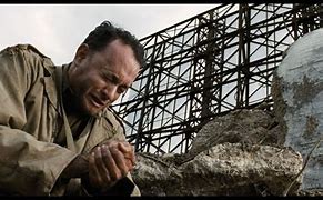 Image result for Tom Hanks Crying Saving Private Ryan