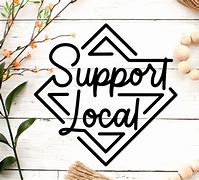 Image result for Support Local Business SVG