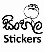 Image result for Sinhala Stickers