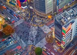 Image result for Tokyo Main City Crossing at Night