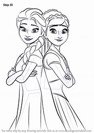 Image result for Frozen Cartoon Drawing