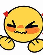 Image result for Cute Blushing Emoji Stickers