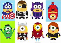 Image result for Marvel Super Heroes Minions