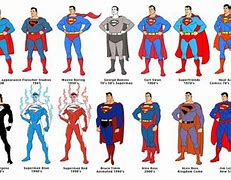 Image result for Superman Different Suits