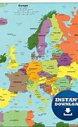 Image result for Europe Map Clear