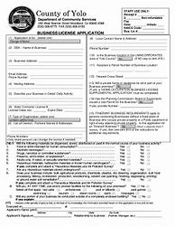 Image result for Business License Application Form