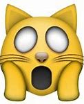 Image result for Scard Cat. Emoji