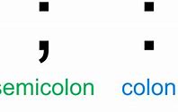 Image result for When to Use Comma and Semicolon